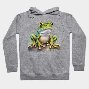 Green Frog Hoodie